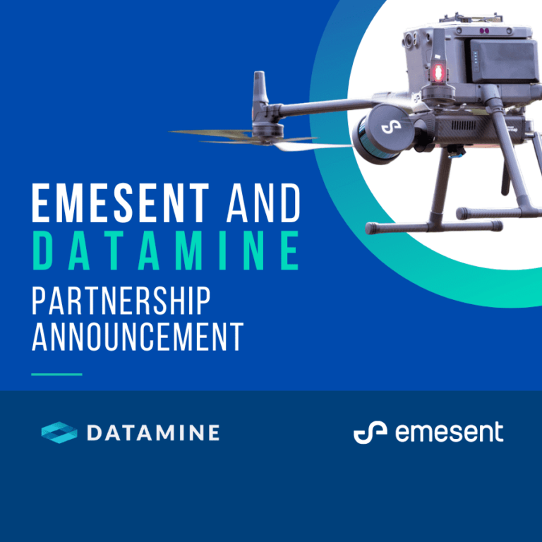 Emesent とDatamineのパートナーシップ