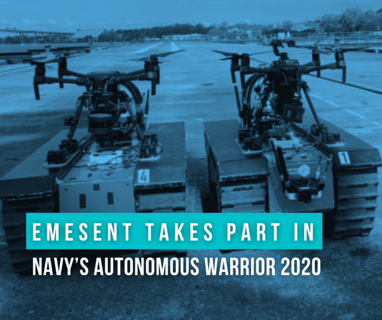Emesent 海軍の自律型戦士2020に参加