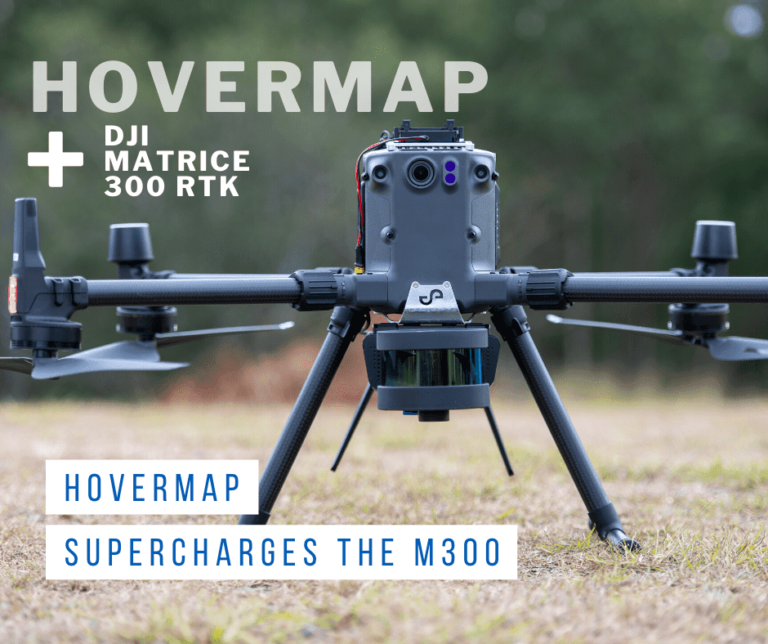 Hovermap DJI Matrice 300 RTKドローンをスーパーチャージ