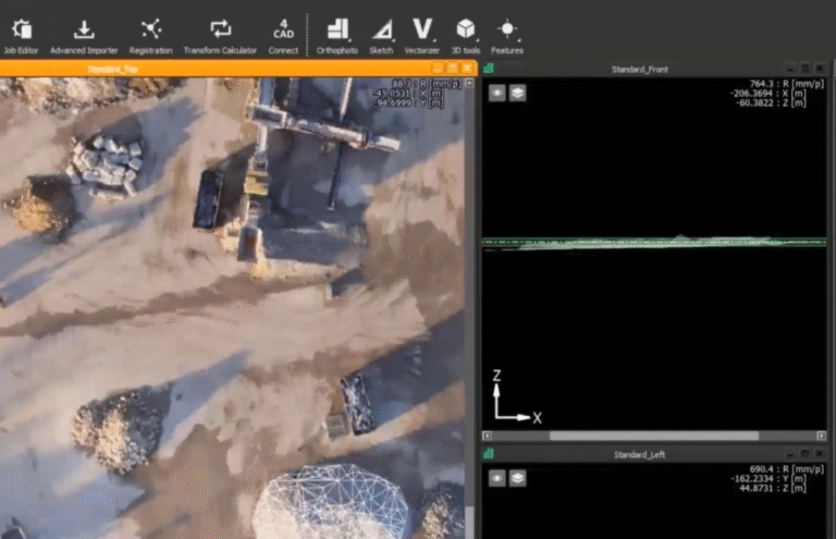 Hovermap Data in PointCab Origins